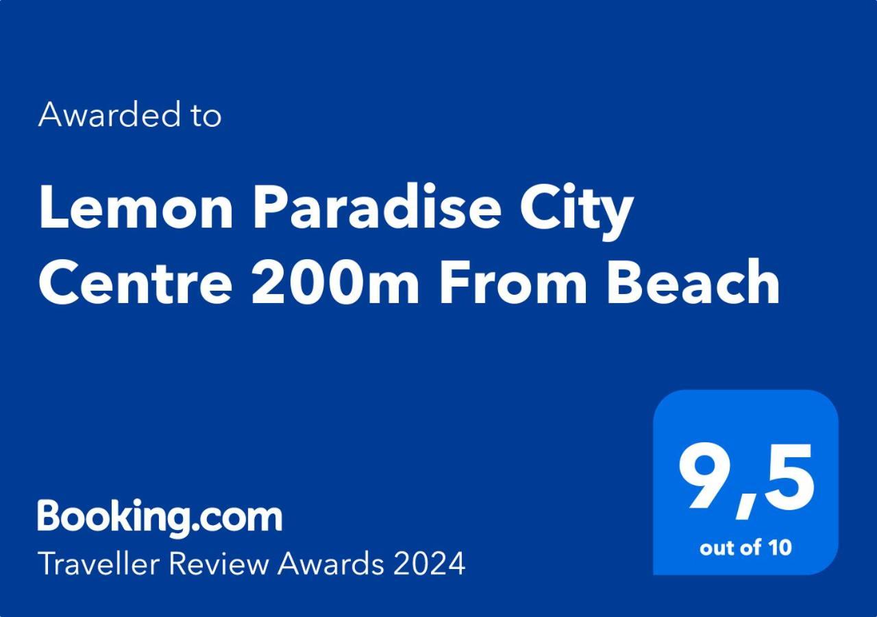 לרנקה Lemon Paradise City Centre 200M From Beach מראה חיצוני תמונה