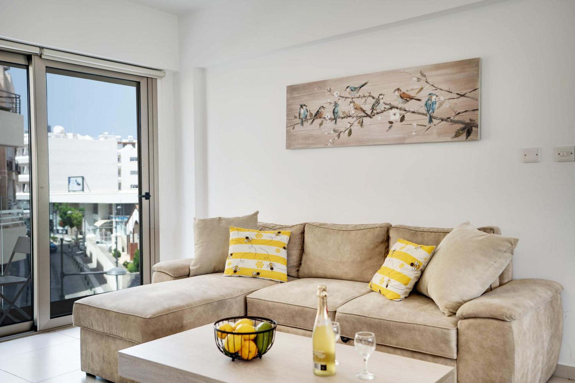 לרנקה Lemon Paradise City Centre 200M From Beach מראה חיצוני תמונה